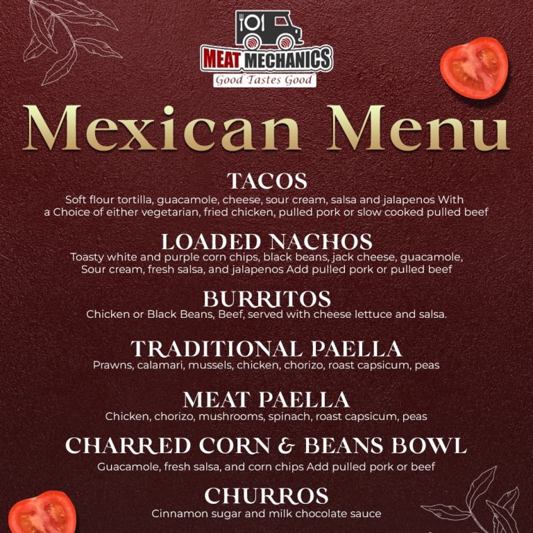 Catering spread prepared by Meat Mechanics