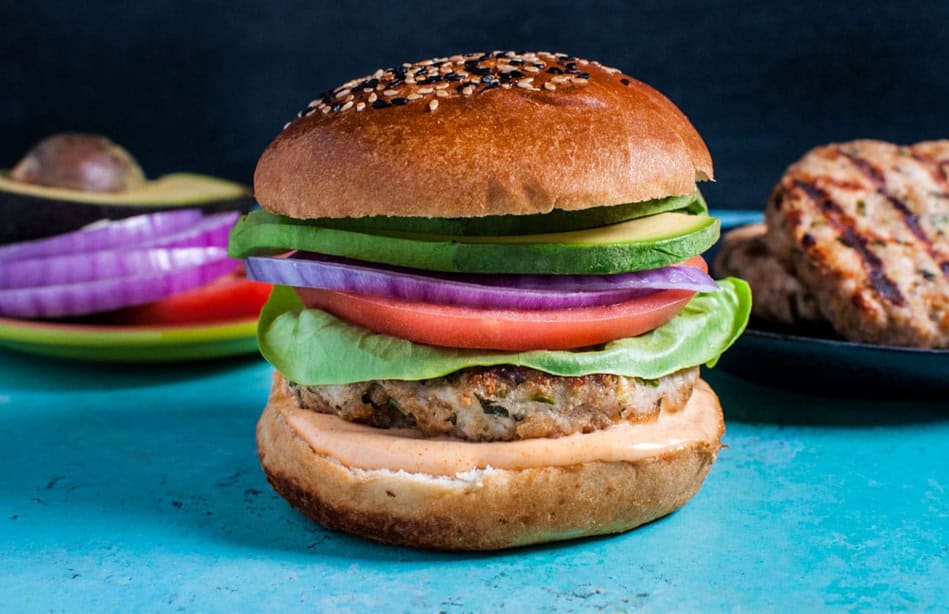 What makes chicken burgers juicy and moist? What are the tricks to make it right?