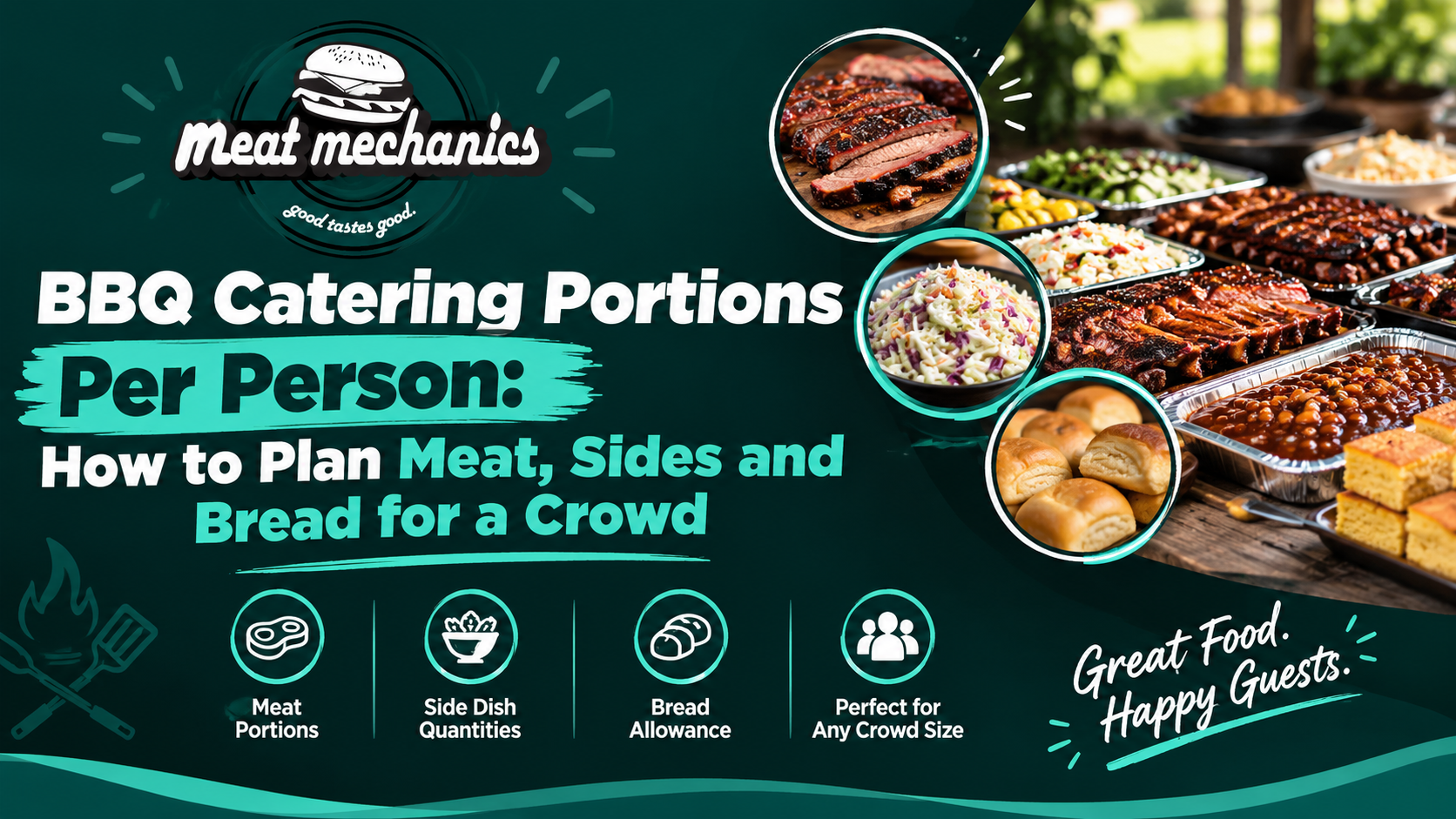 BBQ Catering Portions Per Person: How to Plan Meat, Sides and Bread for a Crowd